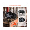 Skullerz 8955 Lightweight Bump Cap Hat, Long Front Brim, Xxx-Small To Large (Up To 7.5), 0.01" Insert, Navy