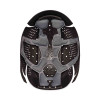 Skullerz 8965 Lightweight Bump Cap Hat With Led Lighting, Short Front Brim, One Size Fits Most, 0.01" Insert, Navy
