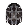 Skullerz 8965 Lightweight Bump Cap Hat With Led Lighting, Long Brim, Black