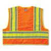 Glowear 8245Psv Class 2 Public Safety Vest, Polyester, Large/X-Large, Orange