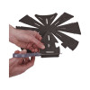 Skullerz 8944 Soft Universal Bump Cap Insert, 0.16" Thick, Black