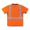 Glowear 8283Bk Class 2 Lightweight Performance Hi-Vis T-Shirt, 3X-Large, Orange