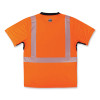 Glowear 8283Bk Class 2 Lightweight Performance Hi-Vis T-Shirt, 5X-Large, Orange
