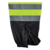 Glowear 8910Bk Class E Hi-Vis Pants With Black Bottom, Polyester, 4X-Large/5X-Large, Lime