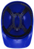 Skullerz 8951 Vented Hard Shell Bump Cap, Short Front Brim, One Size Fits Most (6.13 To 8), Blue
