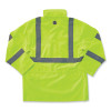 Glowear 8365 Class 3 Hi-Vis Rain Jacket, Polyester, 3X-Large, Lime