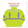 Glowear 8366 Class 3 Lightweight Hi-Vis Rain Jacket, Polyester, Small, Lime