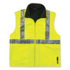 Glowear 8385 Class 3 Hi-Vis 4-In-1 Jacket, Large, Lime
