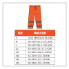 Glowear 8915 Class E Hi-Vis Rain Pants, 2X-Large, Orange