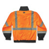 Glowear 8379 Class 3 Hi-Vis Fleece Lined Bomber Jacket, Orange, Large