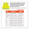Glowear 8249Z-S Single Size Class 2 Economy Surveyors Zipper Vest, Polyester, X-Small, Lime