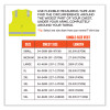 Glowear 8249Z-S Single Size Class 2 Economy Surveyors Zipper Vest, Polyester, Large, Lime