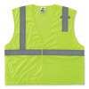 Glowear 8210Hl-S Single Size Class 2 Economy Mesh Vest, Polyester, Large, Lime