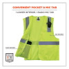 Glowear 8210Hl-S Single Size Class 2 Economy Mesh Vest, Polyester, 4X-Large, Lime
