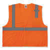 Glowear 8210Hl-S Single Size Class 2 Economy Mesh Vest, Polyester, 4X-Large, Orange