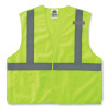 Glowear 8215Ba-S Single Size Class 2 Economy Breakaway Mesh Vest, Polyester, X-Small, Lime