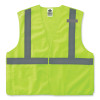 Glowear 8215Ba-S Single Size Class 2 Economy Breakaway Mesh Vest, Polyester, X-Large, Lime