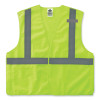 Glowear 8215Ba-S Single Size Class 2 Economy Breakaway Mesh Vest, Polyester, 4X-Large, Lime