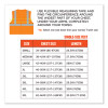 Glowear 8215Ba-S Single Size Class 2 Economy Breakaway Mesh Vest, Polyester, X-Large, Orange