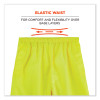 Glowear 8916 Class E Lightweight Hi-Vis Rain Pants, Medium, Lime