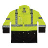 Glowear 8386 Class 3 Hi-Vis Outer Shell Jacket, Polyester, Small, Lime