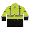 Glowear 8386 Class 3 Hi-Vis Outer Shell Jacket, Polyester, 4X-Large, Lime