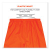 Glowear 8916 Class E Lightweight Hi-Vis Rain Pants, Small, Orange
