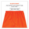 Glowear 8916 Class E Lightweight Hi-Vis Rain Pants, Large, Orange