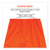 Glowear 8916 Class E Lightweight Hi-Vis Rain Pants, X-Large, Orange