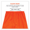 Glowear 8916 Class E Lightweight Hi-Vis Rain Pants, 3X-Large, Orange