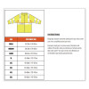 Glowear 8386 Class 3 Hi-Vis Outer Shell Jacket, Polyester, Large, Orange