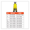 Glowear 8928 Class E Hi-Vis Insulated Bibs, Small, Lime