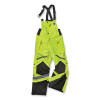 Glowear 8928 Class E Hi-Vis Insulated Bibs, Medium, Lime