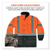 Glowear 8384 Class 3 Hi-Vis Quilted Thermal Parka, Large, Orange