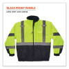Glowear 8377 Class 3 Hi-Vis Quilted Bomber Jacket, Lime, X-Large