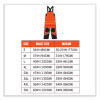 Glowear 8928 Class E Hi-Vis Insulated Bibs, 2X-Large, Orange