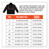 Glowear 8377Ev Non-Certified Hi-Vis Quilted Bomber Jacket, Black, Small