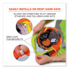 Glowear 8005 Hi-Vis Hard Hat Neck Shade, 20 x 12.5, Orange