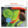 Glowear 8005 Hi-Vis Hard Hat Neck Shade, 20 x 12.5, Lime