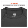N-Ferno 6436 Long Sleeve Lightweight Base Layer Shirt, 2X-Large, Black