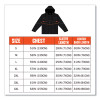 N-Ferno 6467 Winter Work Jacket With 300D Polyester Shell, 2X-Large, Black