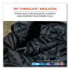 N-Ferno 6471 Thermal Bibs With 500D Nylon Shell, Small, Black