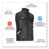 N-Ferno 6495 Rechargeable Heated Vest With Batter Power Bank, Fleece/Polyester, Medium, Black