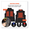 N-Ferno 6495 Rechargeable Heated Vest With Batter Power Bank, Fleece/Polyester, Medium, Black