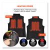 N-Ferno 6495 Rechargeable Heated Vest With Battery Power Bank, Fleece/Polyester, 2X-Large, Black
