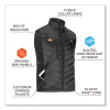 N-Ferno 6495 Rechargeable Heated Vest With Battery Power Bank, Fleece/Polyester, 4X-Large, Black