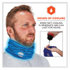 Chill-Its 6487 Cooling Performance Knit Multi-Band, Polyester/Spandex, One Size Fits Most, Blue