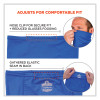 Chill-Its 6483 Cooling Neck Gaiter Bandana Pocket, Polyester/Spandex, Small/Medium, Blue
