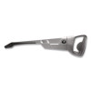 Skullerz Odin Safety Glasses, Fog-Off Technology, Matte Gray Full Frame, Clear Dual Lens