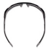 Skullerz Odin Safety Glasses, Fog-Off Technology, Matte Gray Full Frame, Clear Dual Lens